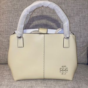 Tory Burch McGraw smooth satchel